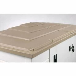 Coffre Rangement Résine Gardiun Garden Box Tuscany 200 88x212x133 Cm Blanc/Beige 10 Coffre Rangement Résine Gardiun Garden Box Tuscany 200 88x212x133 Cm Blanc/Beige -Rangement de jardin Soldes 9856660 4